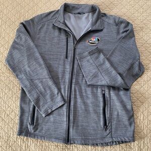 NASCAR on NBC Employee issued XLarge Gray Jacket Racing Motorsports